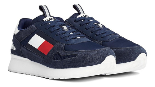 Zapatilla Hombre Teni Tommy Hilfiger M00410 100% Original