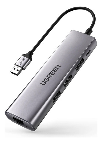 Concentrador Ugreen Usb3.0 Con Rj45 Gigabit Ethernet