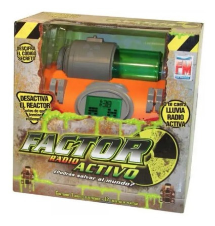 Factor Radio Activo, Juego De Mesa, Podrás Salvar Al Mundo?