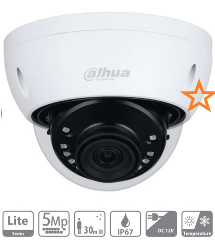 Camara Hdcvi Domo 5 Megapixeles Exterior Antivandalica Dahua