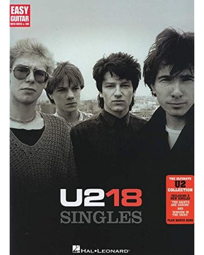 U2 - 18 Singles (easy Guitar With Notes & Tab)