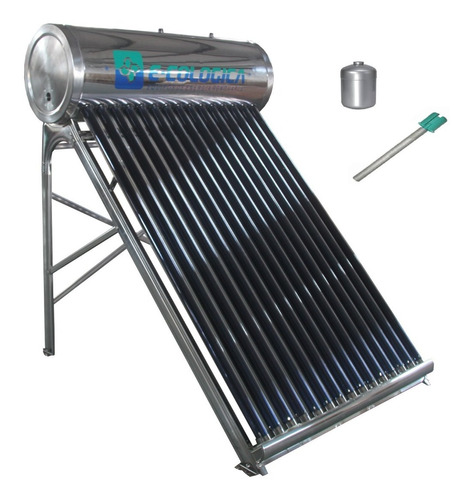 Termotanque Solar E-cologica 150 Lt Acero Inoxidable