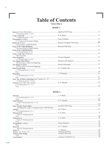 Progressive Repertoire For The Double Bass, Vol.2.