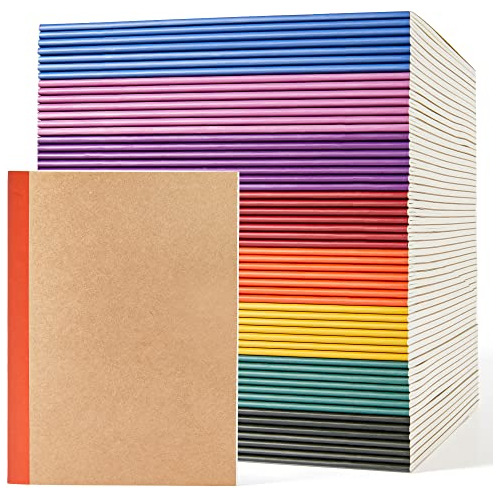 Paquete De 56 Cuadernos De Composición Granel, Cuadern...