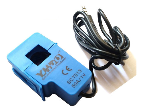 Sensor De Corriente No Invasivo 50a / 1v Sct013 Sct-013-050