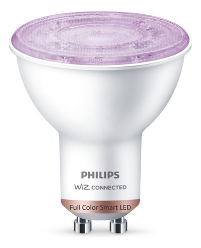 Imagen 2 de 8 de Philips Smart Gu10 Wiz Wifi Multicolores Matter Google Alexa