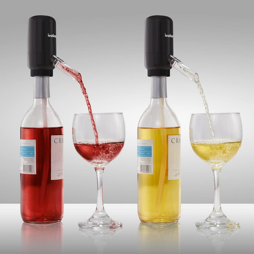 Aerador Y Dispensador De Vino Ivation Eléctrico 0.38 Kg