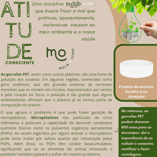 Base De Silicone Gocase Slim G Para Garrafa Fresh 950ml