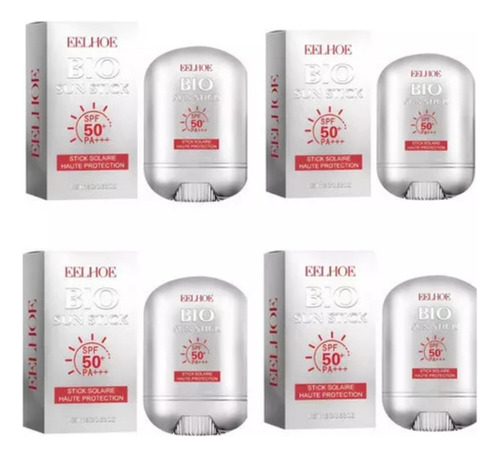 M 4pcs Barra Solar K Bio Para Rostro Y Cuerpo Bio Sun Stick
