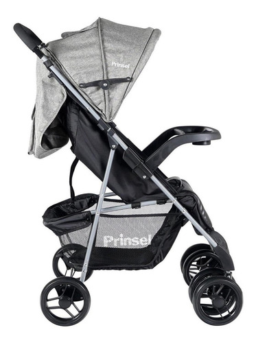 Carriola Prinsel Sistema De Viaje Portofino Color Gris Color del chasis Negro