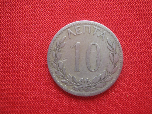 Grecia 10 Lepta 1894 