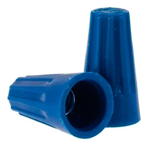 Conector Torcao Penzel Com Mola 1,55 A 3,93mm Azul