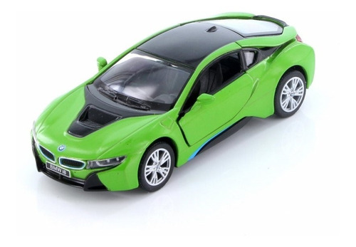 Carro A Escala Kinsmart (5379da) Modelo: Bmw I8 Techo