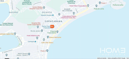 Imagem 2 de 20 de Prático Apê De 2 Quartos Em Copacabana. - Ap2805
