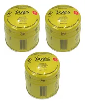 Comprar 3 Cartucho De Gas Butano 190gr - Para Soplete - Yanes 