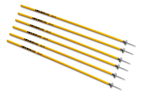 Kwik Goal Coaching Sticks - Set Of 6