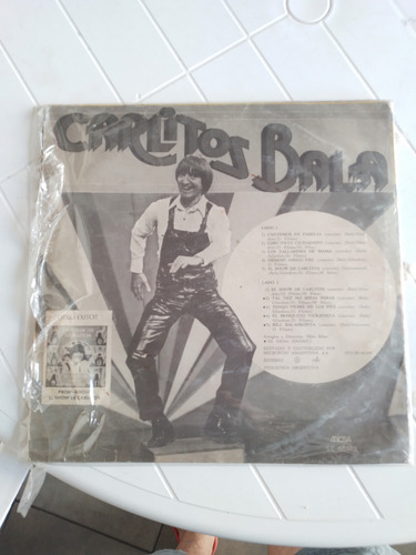 Discos Vinilos De Carlitos Bala Lote X 2 (Usado)