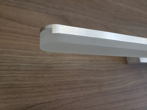 Arandela Articulada Led 32w P/ Espelho Banheiro E Quadros Estrutura Prateado