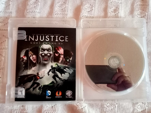 Injustice Gods Amongs Us Ps3 Impecable De Colección. (Usado)