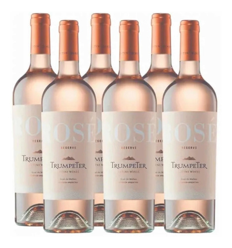 Vino Trumpeter Reserva Rose 750 Ml X6 - Perez Tienda -