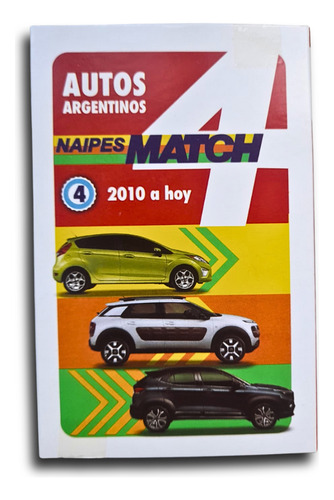 Combo Naipes Match4 Mazos Del 1 Al 5 Coleccion Completa 2025