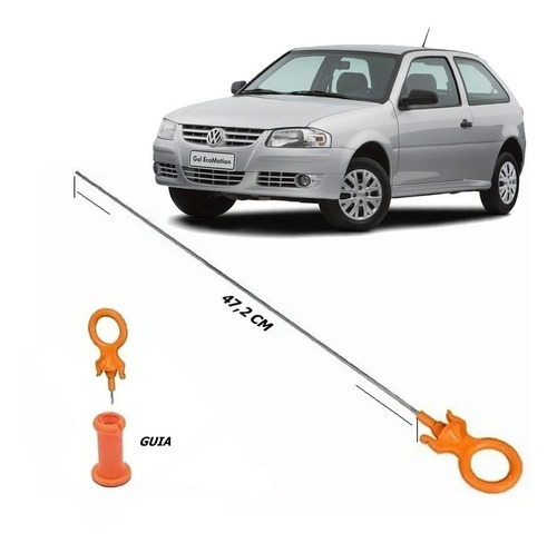 Vareta Óleo Gol / Parati G2 G3 G4 Motor At 8v/16v C/ Guia
