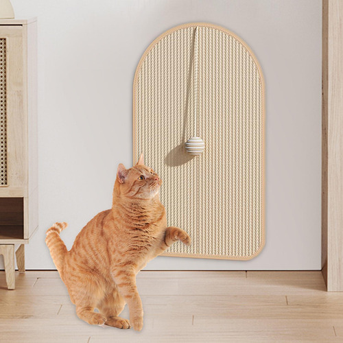 Sisal Gato Coçar Almofada Sisal Esteira Tipo De Casa Média