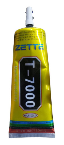 Pega Adhesivo Multiusos Negra Zette 50ml T-7000 T7000 2x3