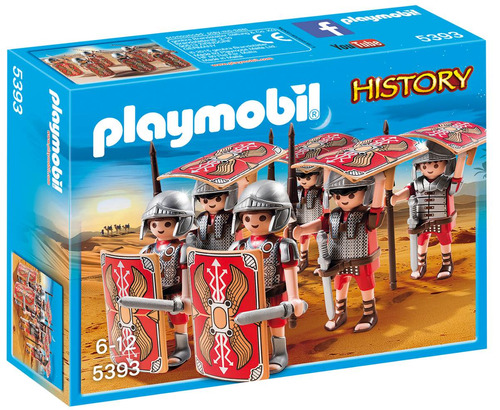 Tropa Romana Império Romano History Original Playmobil 5393