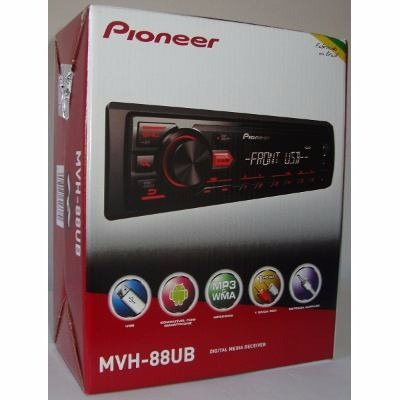 Auto Radio Pioneer Mvh-98ub Usb,radio,auxiliar