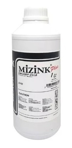 1 Lt Tinta Mizink Para As Hp Pro 8100 8600 8610 8710 7612