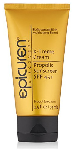 Protector Solar Crema Propolis Spf 45+, 2.5 Oz.