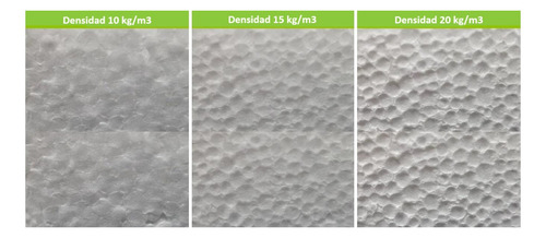 5 Planchas Plumavit 100x50x2 Cm 30kg/m3 - Máxima Densidad