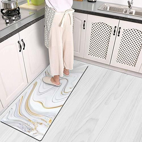 Colorido Estrella 1 Pc Pvc Cuero Anti Fatiga Cocina Rug Runn