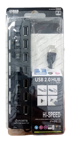 Extension De Puertos Usb De 7 Entradas Mayor Y Detal