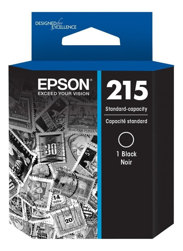 Cartucho Epson T215 Negro Para Wf-100 T215120-al Original