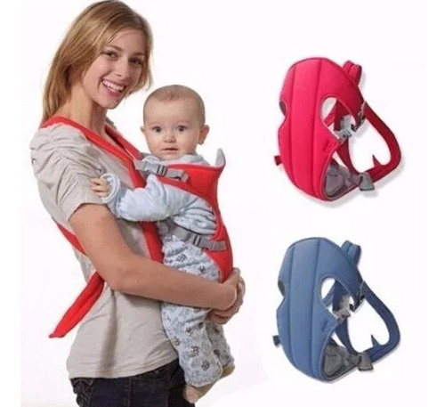 Kangaroo Mom - Bolsa portabebés oficial color azul