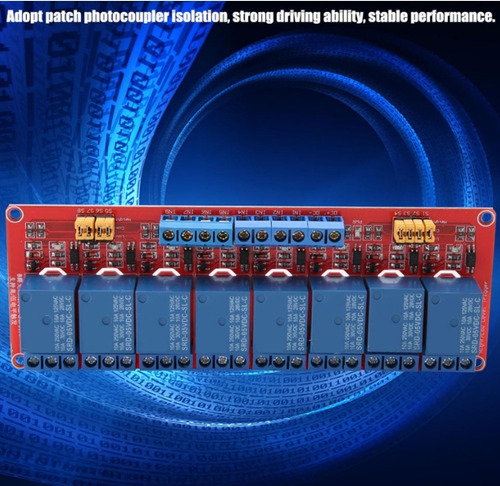 Modulo 8 Relevador Relay 24v Compatible Pic Plc Arduino
