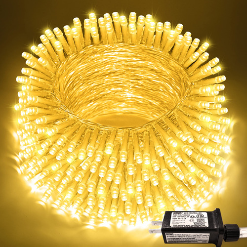 Jmexsuss Guirnalda De 200 Luces Led De 66 Pies Para Interio.