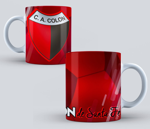 Taza Cerámica Personalizada Colón De Santa Fe!!