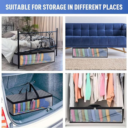 2 Bolsas Organizadoras Plegables Para Cajas