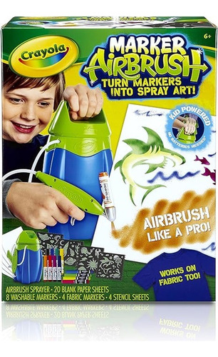 Crayola Aerografo - Marker Airbrush - Entrega Inmediata