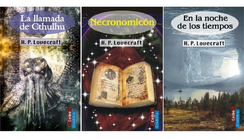 Lote X 3 Libros - Lovecraft