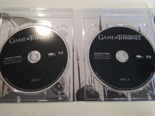 Game Of Thrones - Temporada 3 (bluray) (Usado)