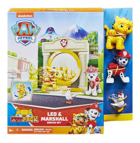 Paw Patrol 2 Pack Cat Pack Leo