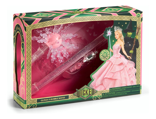 Réplica De Bubble Wand The Noble Collection Wicked Glinda