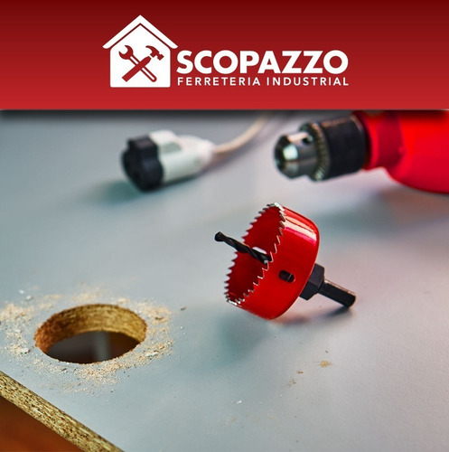 Imagen 5 de 8 de Mechas Sierra Copa Omaha Ssc-13 12 Pzs Madera Plástico Yeso