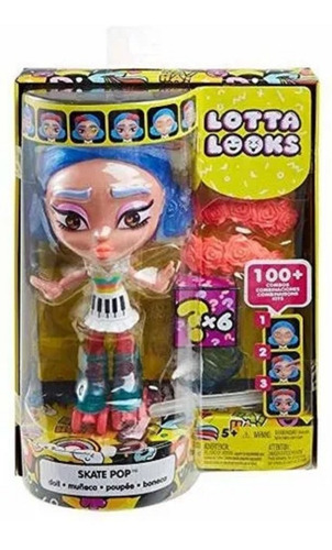 Muñeca Lotta Looks Skate Pop 25 Original Mattel