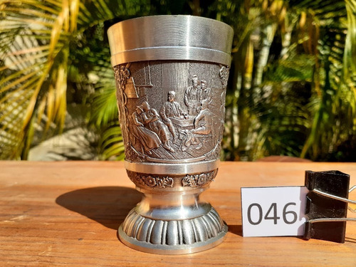 Caliz 150ml Vaso Tarro Cerveza Estaño Vikingo Medieval 046