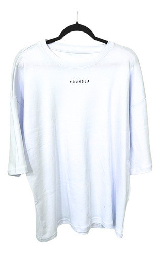 Playeras Oversize Algodón Youngla Ejercicio Grosor Alto